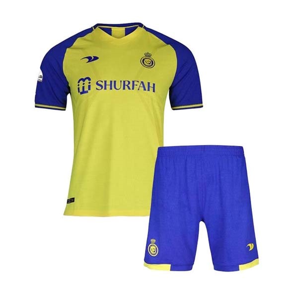 Camiseta Al-Nassr FC 1ª Niño 2022/23